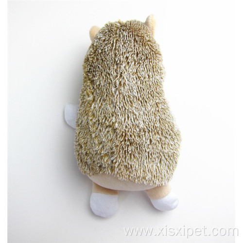 Super soft Stuffed Plush Hedgehog Squeaky dog toys